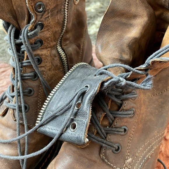 A.S.98 Johnnies Lace-Up Boot / Brown Leather - Picture 6 of 6